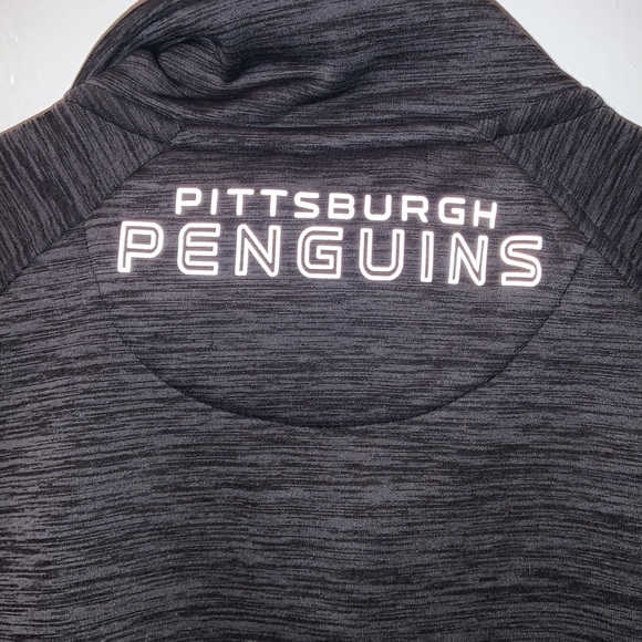 G-III 4her Pittsburgh Penguins Women's Hand Off Full Zip Jacket - Charcoal - Picture 5 of 5